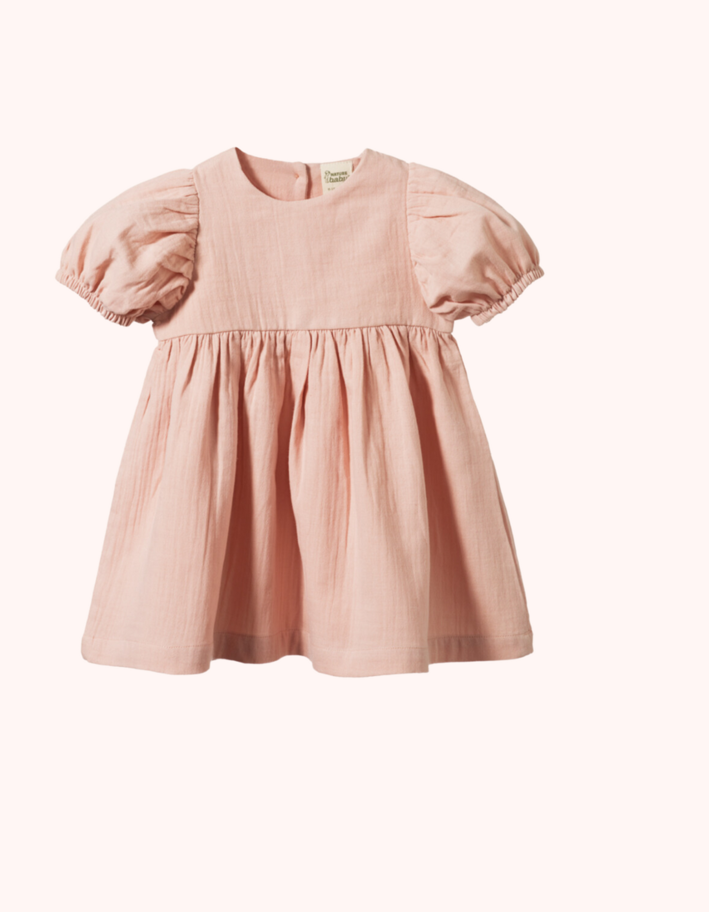 Albertine Dress - Rose Dust Crinkle