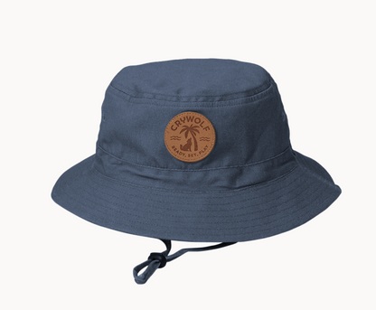 Reversible Bucket Hat Blue Lost Island