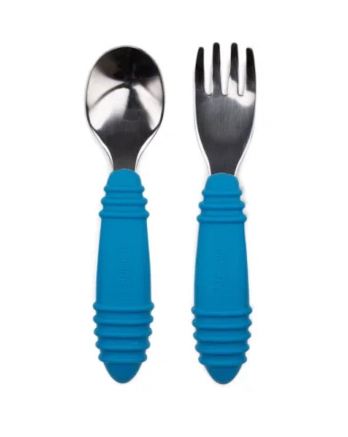 Bumkins Spoon and Fork- Lavender