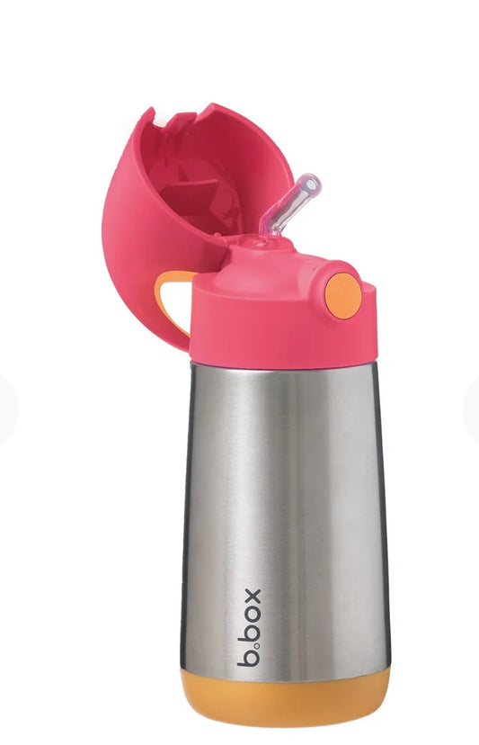 350ml insulated drink bottle - strawberry shake