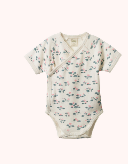 Short Sleeve Kimono Bodysuit