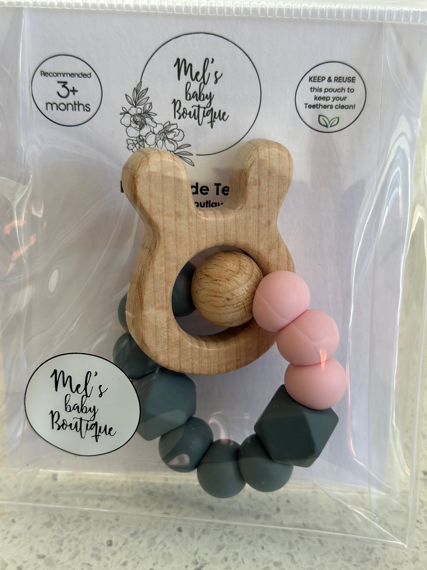 'Harper' Handmade Teething Ring