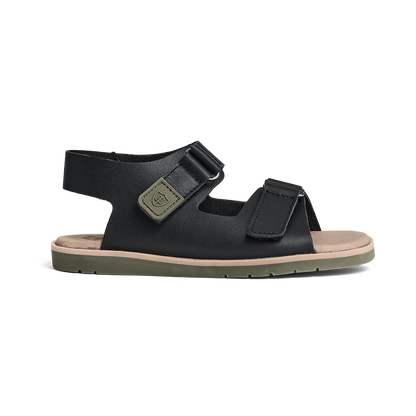 WILDER SANDAL - Black/Khaki