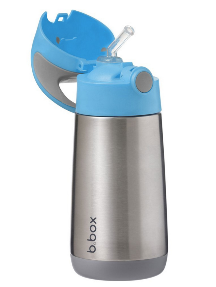 350ml insulated drink bottle -Blue Slate