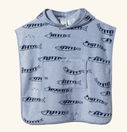 Poncho Towel - South Seas Print Terry