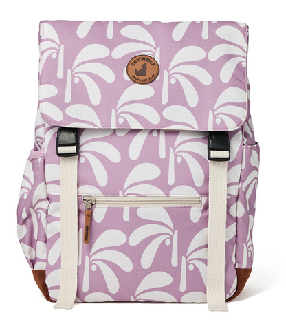 KNAPSACK Lilac Palms