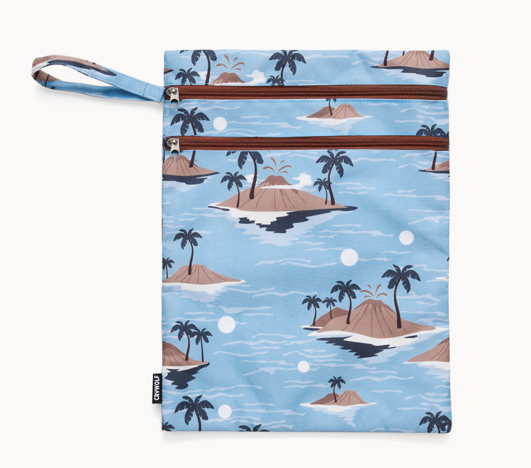 Blue Lost Island - Wet Bag