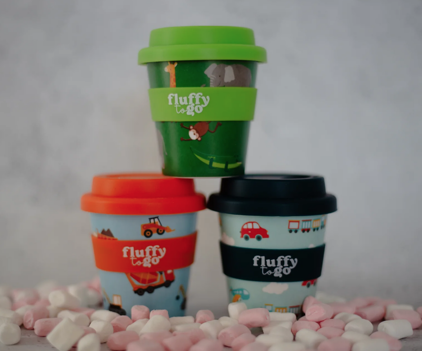 Reusable Fluffy Cup - Zoom Zoom