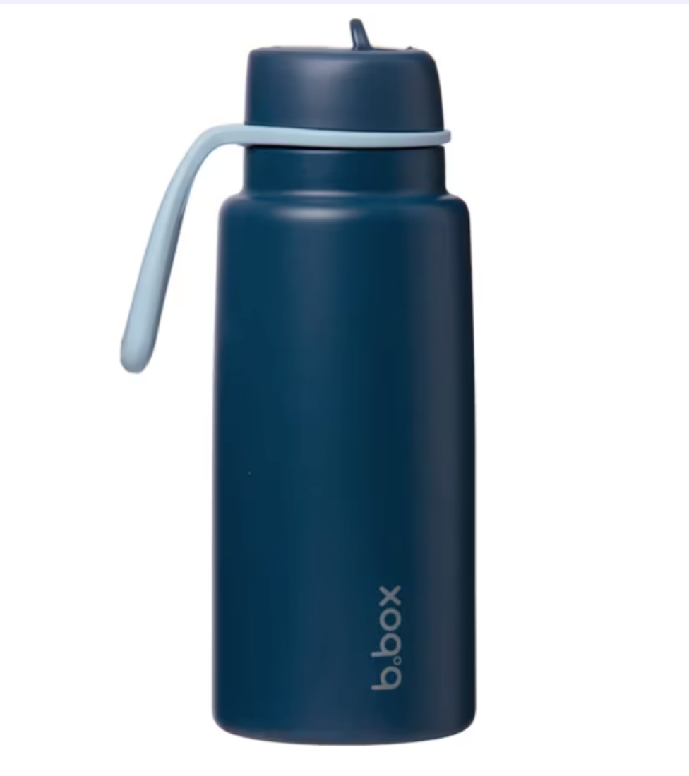Insulated Flip Top 1 Litre Bottle -Midnight Blue