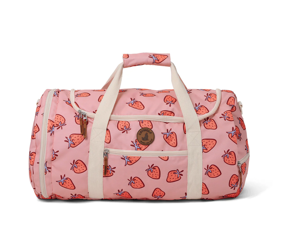 PACKABLE DUFFEL BAG Strawberry Splash