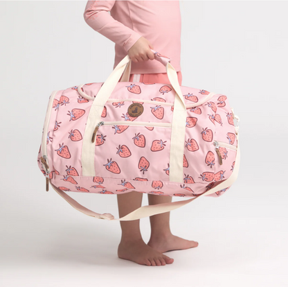 PACKABLE DUFFEL BAG Strawberry Splash