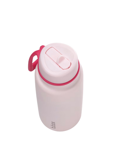Insulated Flip Top 1 Litre Bottle -Pink Paradise