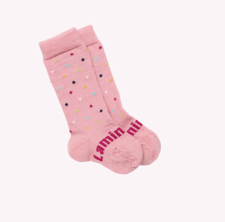 Lamington Merino Socks Knee High- Hundred and Thousands