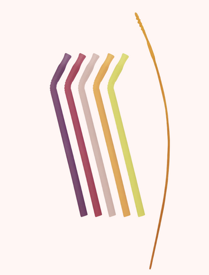 Reusable Silicone Straw - Very Berry